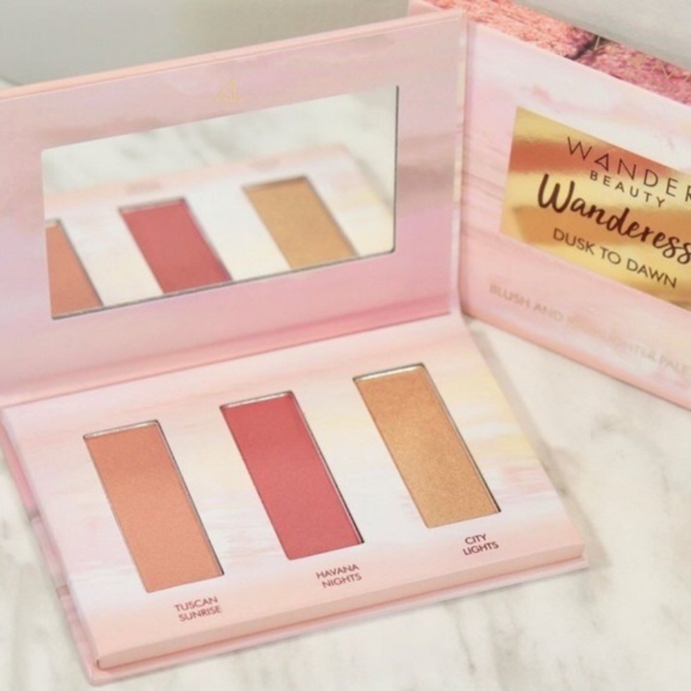 Wanderess dusk to dawn blush palette